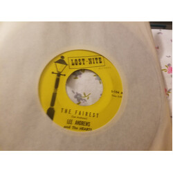 Lee Andrews & The Hearts The Fairest / Much Too Much USED VINYL 7INCH 45 RPM SINGLE REISSUE