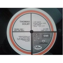 Thomas Dolby Hot Sauce Vinyl 12" USED
