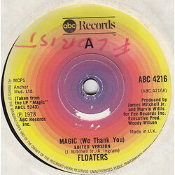 The Floaters Magic (We Thank You) / I Just Want To Be With You USED VINYL 7INCH 45 RPM SINGLE