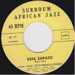 Joseph Kabasele / Tabu Ley Rochereau / Roger Izeidi Esta Sapato / Kamulanga USED VINYL 7INCH 45 RPM