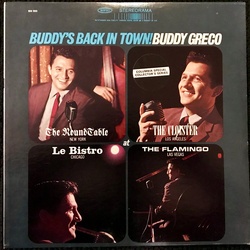 Buddy Greco Buddy's Back In Town Vinyl LP USED