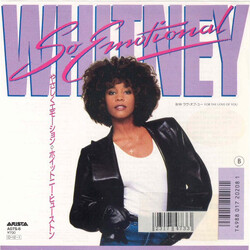 Whitney Houston So Emotional Vinyl 7" USED