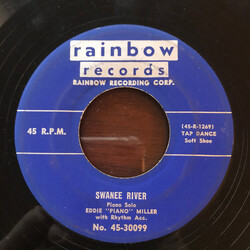 Eddie "Piano" Miller Swanee River / I Don't Know Why USED VINYL 45 RPM 7INCH