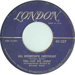 Vera Lynn Auf Wiederseh'n Sweetheart USED VINYL 7INCH 45 RPM