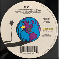 M.C.J. (2) Dropping The Science USED VINYL 12INCH 33 S RPM SINGLE STEREO