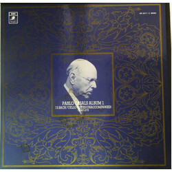 Johann Sebastian Bach / Pablo Casals Cello Suites Unaccompanied Complete Vinyl 3 LP USED