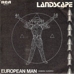 Landscape European Man = Hombre Europeo USED VINYL 7INCH SINGLE PROMO