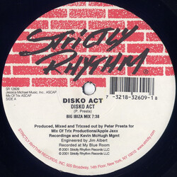 Peter Presta Disko Act USED VINYL 12INCH