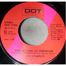 Joe Stampley Take Me Home To Somewhere USED VINYL 7INCH 45 RPM
