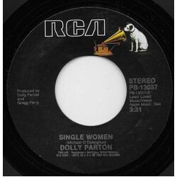 Dolly Parton Single Women USED VINYL 7INCH 45 RPM STYRENE
