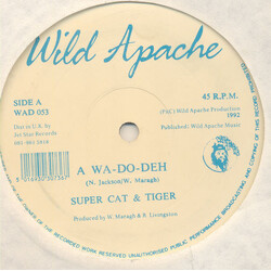 Tiger / Super Cat (2) / Private P A Wa Do Deh / Sex Walk USED VINYL 12INCH 45 RPM