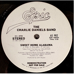 The Charlie Daniels Band / Molly Hatchet / Ted Nugent Sweet Home Alabama / Mississippi Queen Vinyl 12" USED