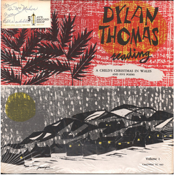 Dylan Thomas Reading Volume 1 Vinyl LP USED
