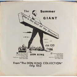 Don King (6) She's The Girl Of My Dreams USED VINYL 7INCH 45 RPM PROMO