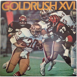 San Francisco 49ers Goldrush XVI Vinyl LP USED
