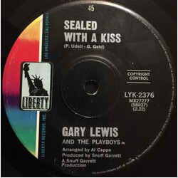 Gary Lewis & The Playboys Sealed With A Kiss USED VINYL 7INCH SINGLE 45 RPM