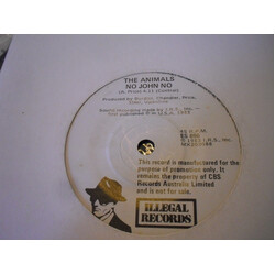 The Animals The Night USED VINYL 7INCH 45 RPM SINGLE PROMO
