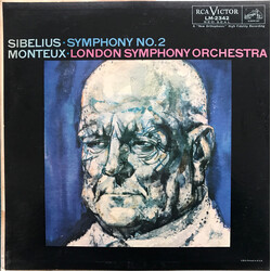 Jean Sibelius / Pierre Monteux / The London Symphony Orchestra Symphony No. 2 Vinyl LP USED