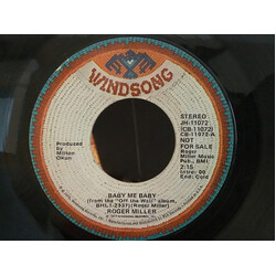 Roger Miller Baby Me Baby USED VINYL 7INCH 45 RPM PROMO