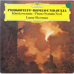 Lazar Berman / Sergei Prokofiev Romeo Und Julia Op. 75 / Klaviersonate Nr. 2 D-Moll Op. 14 Vinyl LP USED