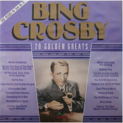 Bing Crosby 20 Golden Greats Vinyl LP USED