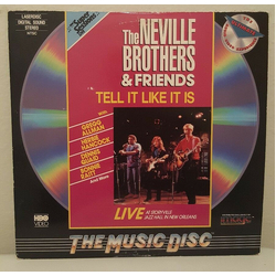 The Neville Brothers Tell It Like It Is - Live At Storyville Jazz Hall In New Orleans Laserdisc USED