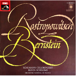 Mstislav Rostropovich / Leonard Bernstein / Robert Schumann / Ernest Bloch / Orchestre National De France Schuman : Cellokonzert - Bloch : Schelomo Vi