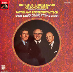 Henri Dutilleux / Witold Lutoslawski / Mstislav Rostropovich / Orchestre De Paris / Serge Baudo / Witold Lutoslawski Cellokonzerte · Schallplatten-Ers