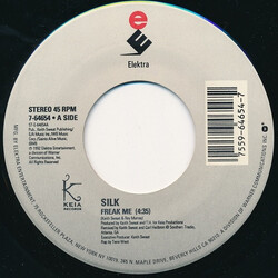 Silk (4) Freak Me USED VINYL 7INCH 45 RPM