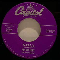 Pee Wee Hunt And His Orchestra Vanessa / Petunia's Patch USED VINYL 7INCH 45 RPM SINGLE