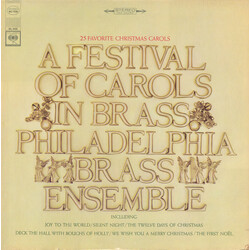 Philadelphia Brass Ensemble A Festival Of Carols In Brass Vinyl LP USED