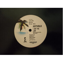 Anthrax I Am The Law USED VINYL 12INCH 45 RPM