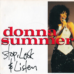 Donna Summer Stop, Look & Listen USED VINYL 7INCH 45 RPM SINGLE