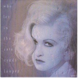 Cyndi Lauper Who Let In The Rain USED VINYL 7INCH 45 RPM SINGLE