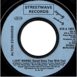 Alton Edwards I Just Wanna (Spend Some Time With You) USED VINYL 7INCH 45 RPM
