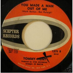 Tommy Hunt It's All A Bad Dream / You Made A Man Out Of Me USED VINYL 45 RPM 7INCH