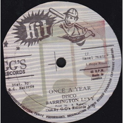 Barrington Levy / Jah Thomas Once A Year USED VINYL 12INCH 45 RPM