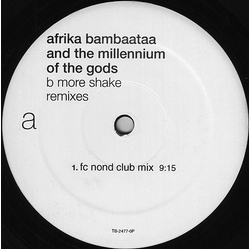 Afrika Bambaataa And The Millennium Of The Gods B More Shake (Remixes) Vinyl 12" USED