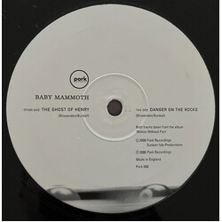 Baby Mammoth The Ghost Of Henry / Danger On The Rocks VINYL 12" USED