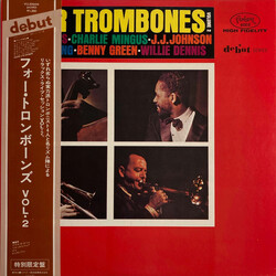 The Four Trombones / John Lewis (2) / Charles Mingus / J.J. Johnson / Kai Winding / Bennie Green / Willie Dennis Four Trombones, Volume 2 Vinyl LP USE