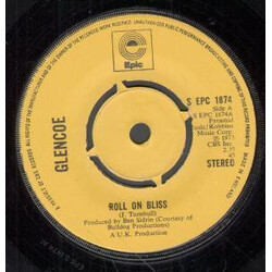 Glencoe Roll On Bliss USED VINYL 7INCH 45 RPM SINGLE