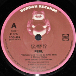 Feel (3) I'd Like To USED VINYL 7INCH 45 RPM SINGLE
