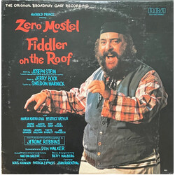 "Fiddler On The Roof" Original Broadway Cast / Jerry Bock Zero Mostel In Fiddler On The Roof (The Original Broadway Cast Recording) Vinyl LP USED