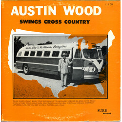 Austin Wood And His Missouri Swingsters Swings Cross Country Vinyl LP USED