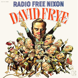 David Frye Radio Free Nixon Vinyl LP USED