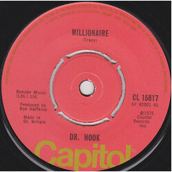 Dr. Hook Millionaire USED VINYL 7INCH 45 RPM SINGLE