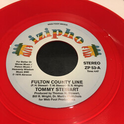 Thomas Stewart Fulton County Line USED VINYL 7INCH SINGLE LIMITED EDITION STEREO