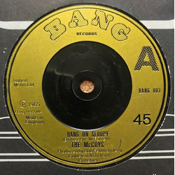 The McCoys Hang On Sloopy Vinyl 7" USED