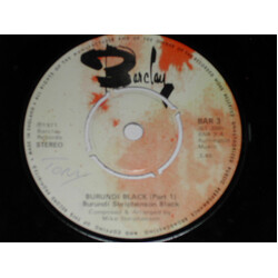 Burundi Black Burundi Black USED VINYL 7INCH 45 RPM