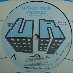 T.O.C. (3) Get Funky Now / Do You Like Me? VINYL 12" USED